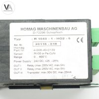 HOMAG AG Temperaturregler 4-008-40-0139 R 1040-1-H02-5 / R 1040-1-HO2-5