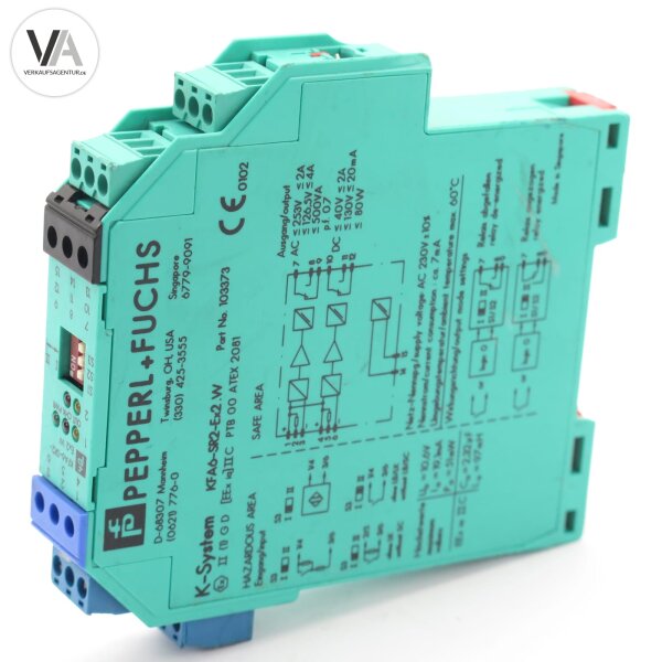 Pepperl+Fuchs KFA6-SR2-Ex2.W Schaltverstärker Trennschaltverstärker 103373