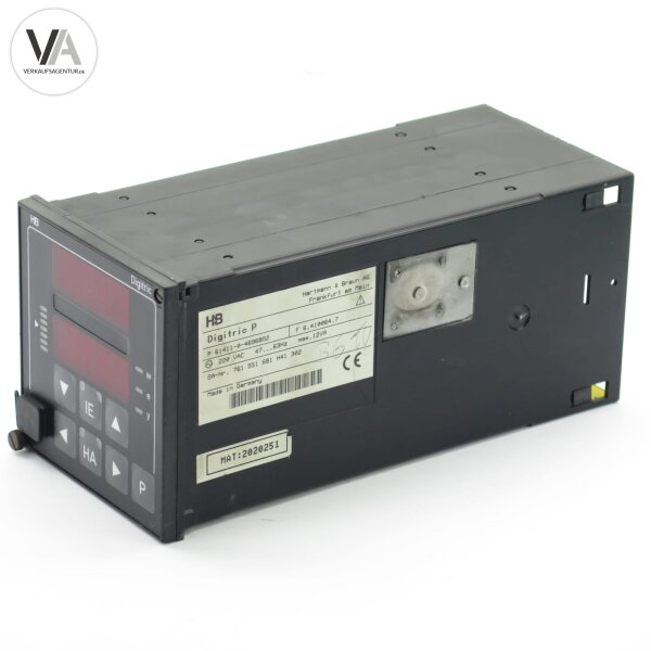 H&B Digitric P 61411-0-4696852 / 6.410064.7 Regulator Temperaturregler