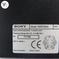 Sony WRR-855 / WRR-855A UHF Synthesized Tuner Funkstrecke 800,125 - 814,000MHz