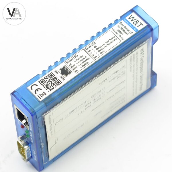 W&T 58661 10/100BaseT Com-Server LC Industry Ethernet Server