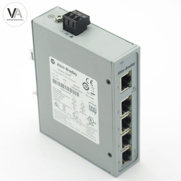 Allen-Bradley 1783-US5T Stratix 2000 Ethernet Switch unmanaged Ser. A