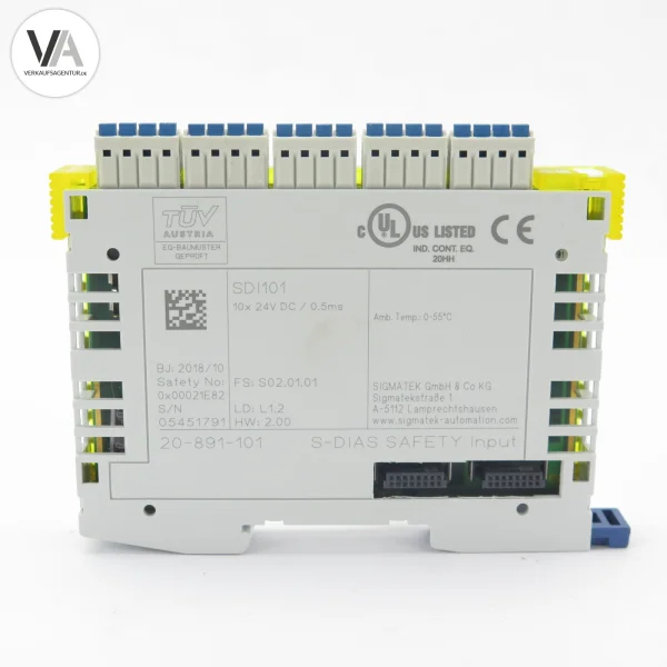 Sigmatek SDI 101 / SDI101 / 20-891-101 S-DIAS Safety...