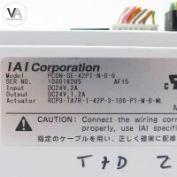 IAI Corporation PCON-SE-42PI-N-0-0 / RCP3-TA7R-I-42P-3-100-P1-M-B-ML / AF15