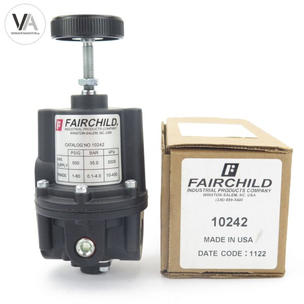 Fairchild 10242 Pneumatischer Druckregler 1-60 PSIG