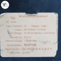 Monarch Instrument DataChart 5000 / DC-5120-C-1-2-0-1-1...