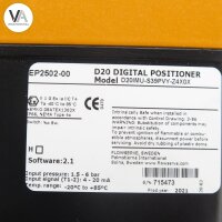 Flowserve D20IMU-S39PVY-Z4X0X D20 Positioner Stellungsregler EP2502-00 2.1