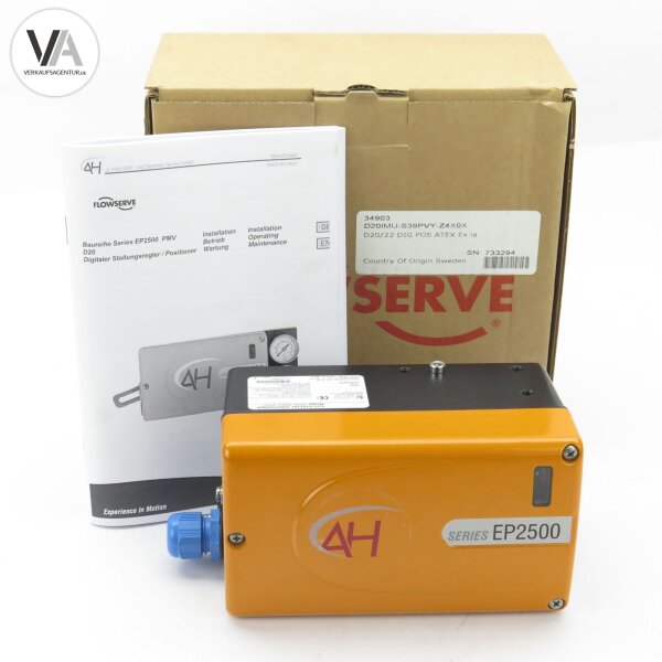 Flowserve D20IMU-S39PVY-Z4X0X D20 Positioner Stellungsregler EP2500 / EP2502