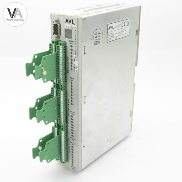 AVL 6260.19 / GK0220 / F-FEM-DIO Datenerfassung Digital I/O Modul 24VDC 0,9A