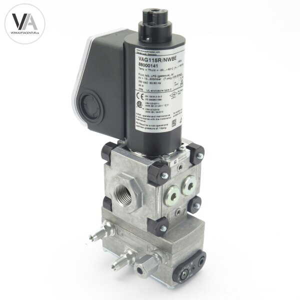 Kromschröder VAG115R/NWBE / 88000141 Gas-Regler mit Magnetventil 25W