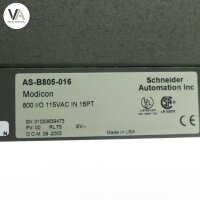 Schneider Automation AS-B805-016 Modicon 800 I/O 115VAC IN 16PT Modul