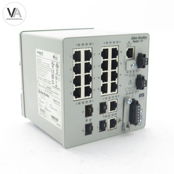 Allen-Bradley Stratix 5700 / 1783-BMS20CGL A / 141667 Ethernet Managed Switch