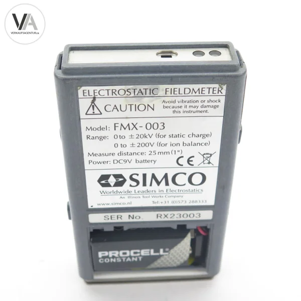 Simco FMX-003 Field Meter Feldmeter 0 to 20kV