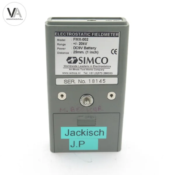 Simco FMX-002 Feldmeter Field Meter 0 to 20kV
