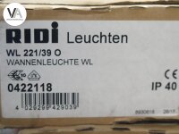 RIDI / MANZ 80035425 / WL221/39 Wannenleuchte