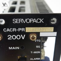 Yaskawa CACR-PR 02AE3AFY50 Servopack Servo-Verstärker Antriebsregler 200V