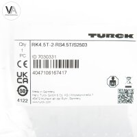 Turck RK4.5T-2-RS4.5T/S2503 / 7030331 RFID-Leitung Rundsteckverbinder