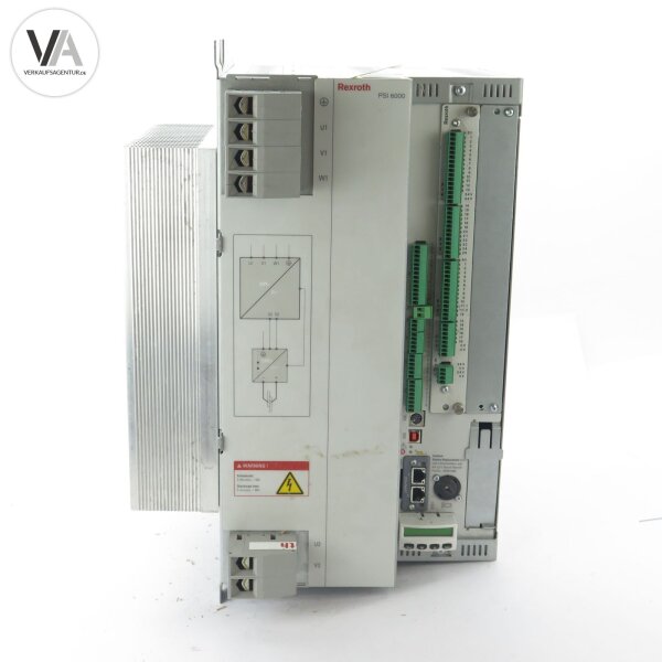 Rexroth PSI 6000 PSI63C0.779-L1-INCL. OPTION UI / R911174026 Inverter 110A