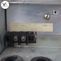Reliance Electric 57C332 AutoMax 10 Slot Rack Chassis SPS mit Kühlventilatoren