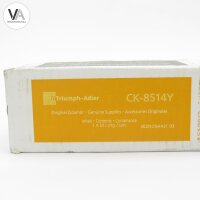 Triumph-Adler CK-8514Y / 1T02NDATA0 Tonerkartusche Gelb...