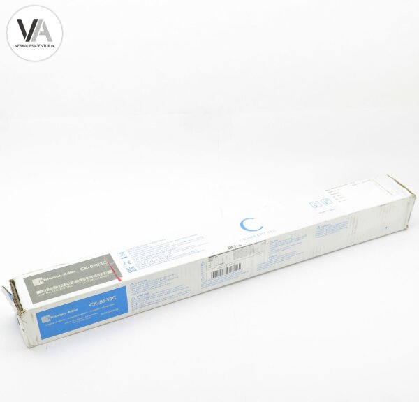 Triumph-Adler CK-8533C / 1T02XCCTA0 Tonerkartusche Blau Cyan