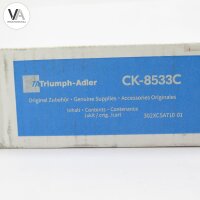 Triumph-Adler CK-8533C / 1T02XCCTA0 Tonerkartusche Blau Cyan