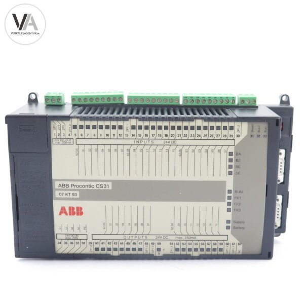 ABB GJR5251300R0161 / 07KT93G Procontic CS31 Steuereinheit CPU Unit