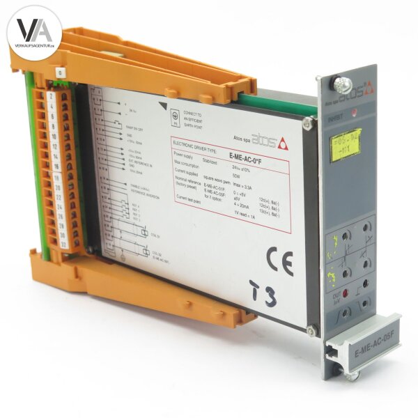 Atos E-ME-AC-05F / E-ME-AC-01F / E-ME-AC-0*F Hydraulikventil Verstärker