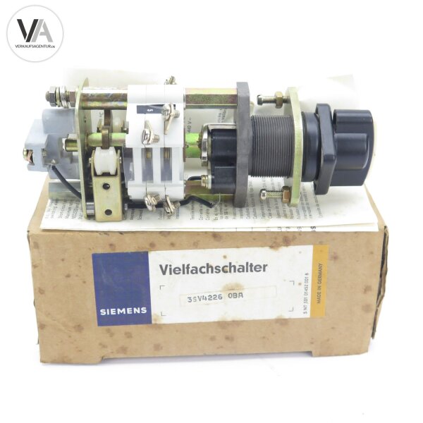 Siemens 3SV4226-0BA Vielfachschalter Steuerschalter