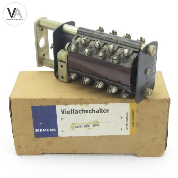 Siemens 3SV4026-0HA Vielfachschalter Steuerschalter