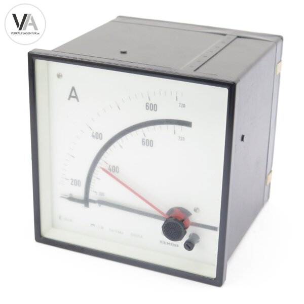 Siemens Amperemeter 600/5A | T=15 Min