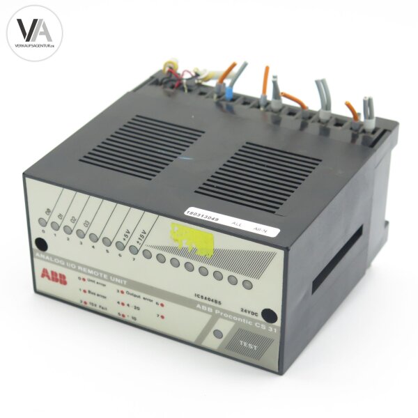 ABB Procontic CS 31 / ICSA04B5 24VDC 5W Analog I/O Remote Unit
