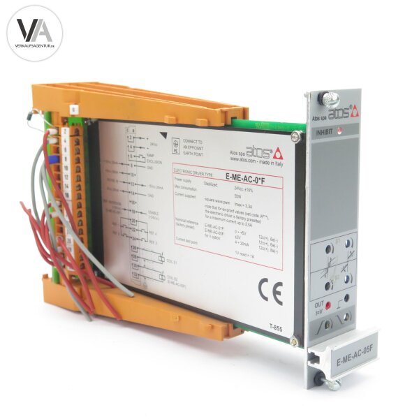 Atos E-ME-AC-05F/RR 21/2 / E-ME-AC-01F / E-ME-AC-0*F Hydraulikventil Verstärker