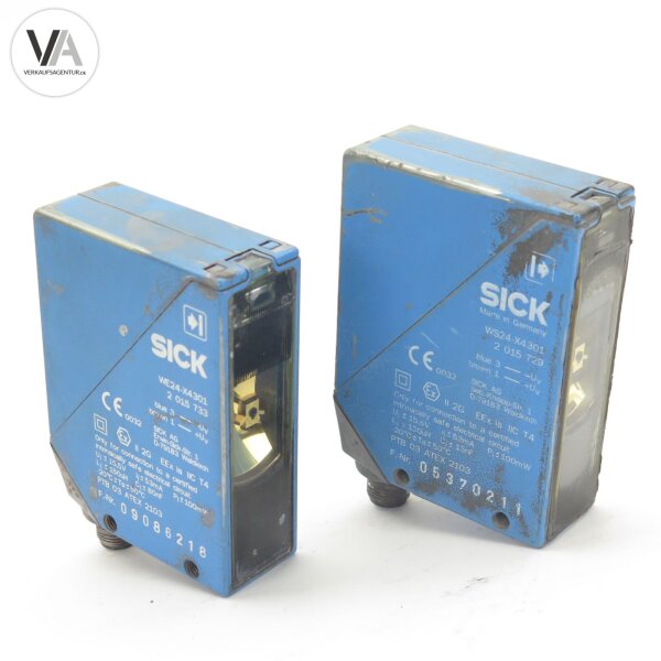 Sick WS24-X4301 / 2015729 + WE24-X4301 / 2015733 Lichtschranken Sensor