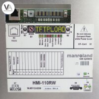 Manroland HMI-110RW / 16.85112-0236 Operator Interface Panel