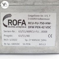 ROFA RCU-FU-750-HW DFM PEN 42 VDC Steuerungs-Prozessor Remote Control Unit