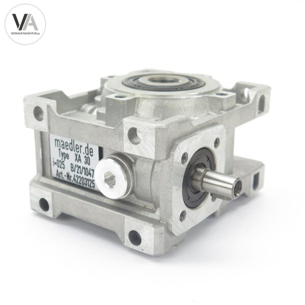 Maedler Mädler XA 30 / 42203125 Schneckengetriebe Worm Gear Unit