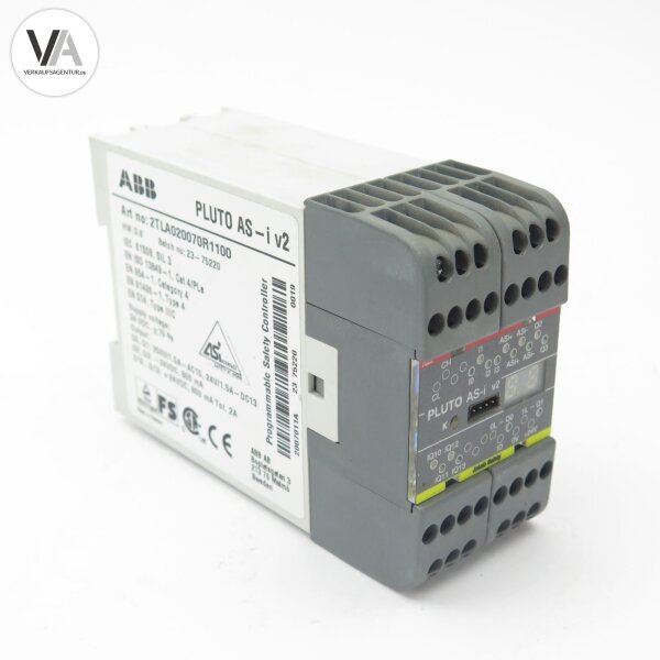 ABB Pluto AS-i v2 / 2TLA020070R1100 Sicherheitsrelais Safety Relay