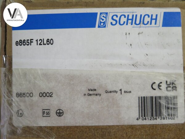 Schuch e865F12L60 / e865F 12L60 220-240VAC 176-264VDC LED-Langfeldleuchte