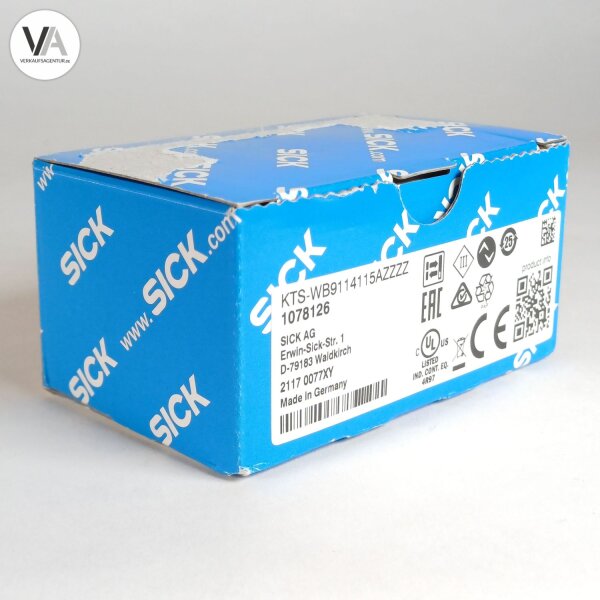 SICK KTS-WB9114115AZZZZ / 1078126 Kontrastsensor RGB IO-Link M12 13mm