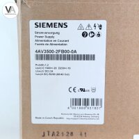 Siemens 4AV3500-2FB00-0A Power Supply 400VAC/24VDC 3ph