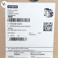 Siemens 3RT2038-3KB40 Power contactor DC24V 3p 37kW/400