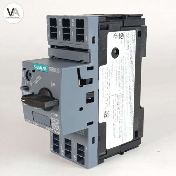 Siemens 3RV2011-1HA10 Leistungsschalter Circuit Breaker S00 5,5-8A/104A