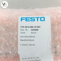 Festo 546998 / CPX-AB-8-M8-3P-M3 Anschlussblock Manifol
