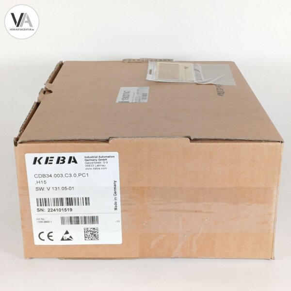 Keba CDB34.003.C3.0.PC1.H15 Frequency converter 0.75kW
