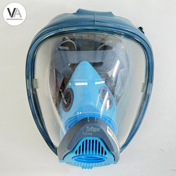 Dräger Futura R53565 EPDM Vollmaske Atemschutzmaske EN 136 CE 0158