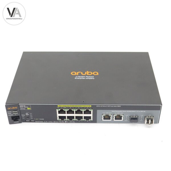 HP Aruba J9774 2530-8G / J9774-60001 PoE+ Switch