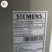 Siemens 210110-16C Wärmepumpenregler WPR-Net - 230V 50 Hz