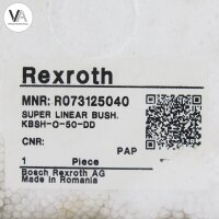 Rexroth R073125040 Kugelbuchse KBSH-0-50-DD Super Linear Bush