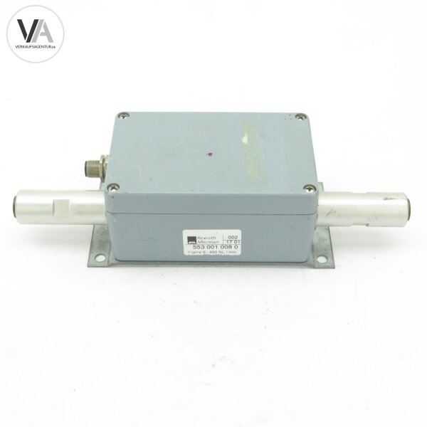 Rexroth Mecman 553.001.008 0 Durchflusssensor 0-500 NL / min
